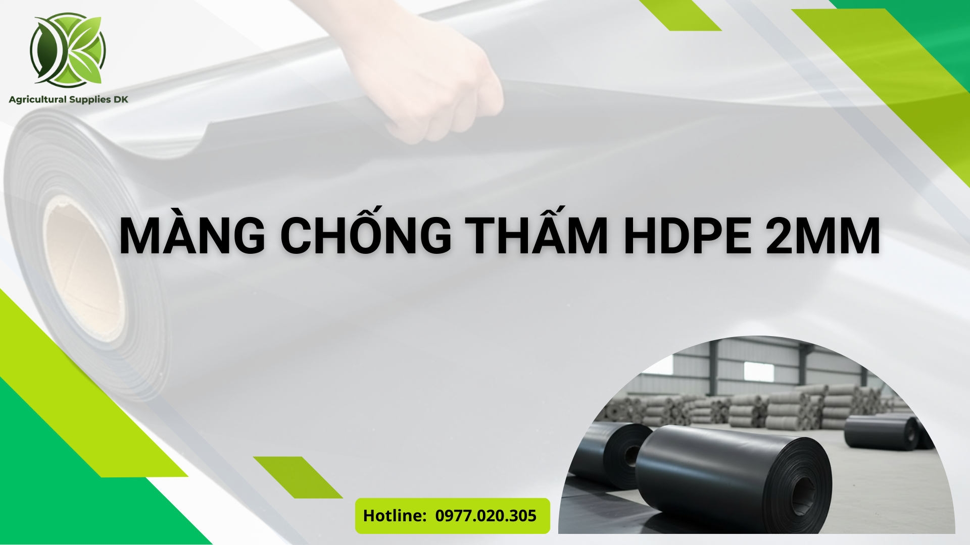 Màng HDPE Chống Thấm 2mm