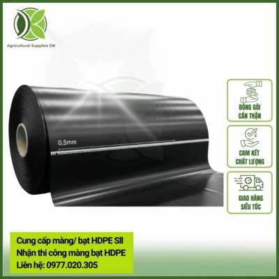 Màng HDPE Chống Thấm 0.5mm