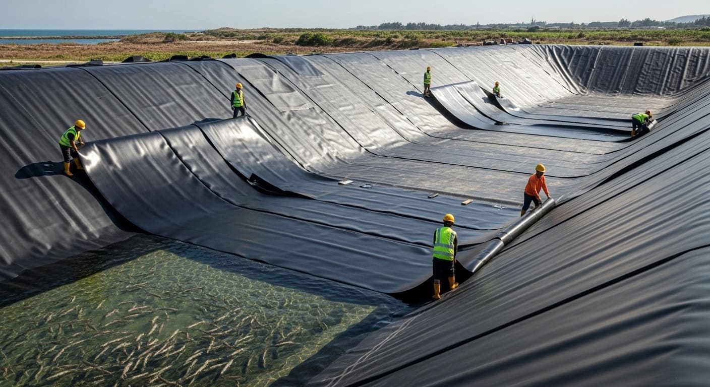 Màng HDPE Chống Thấm 1mm